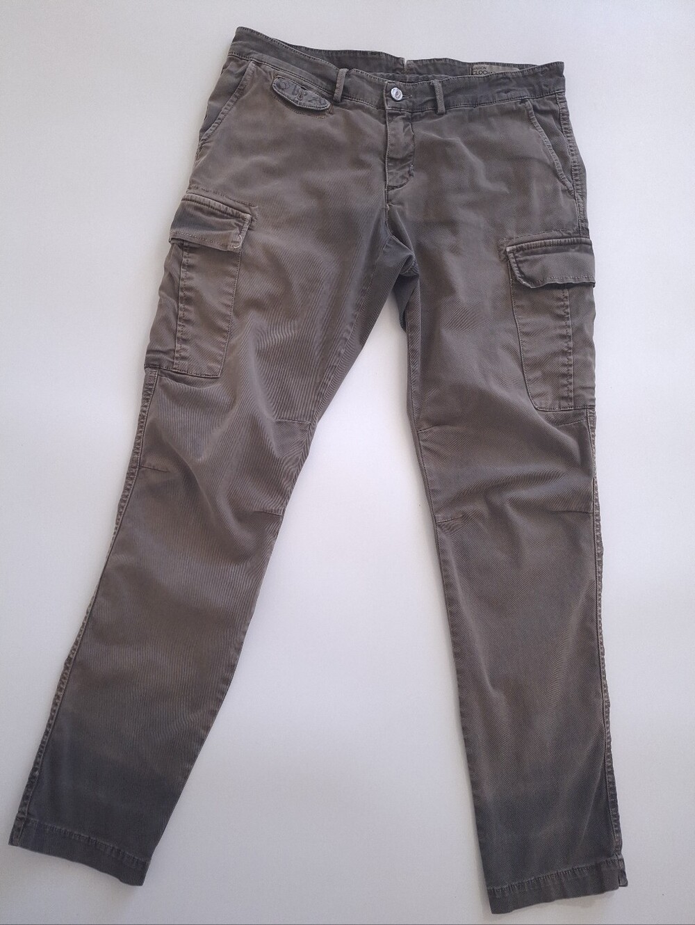 Maison Clochard Rouge-gorge Distressed Cargo Jeans